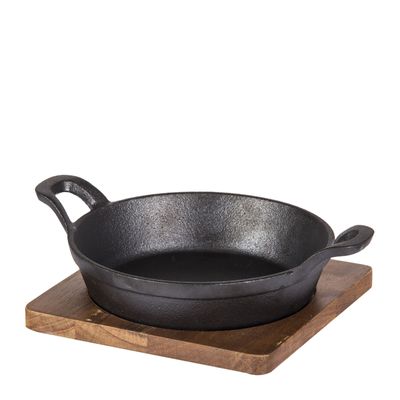 SKILLET RND W/ BASE 24.5X18CM, D&W TASTE