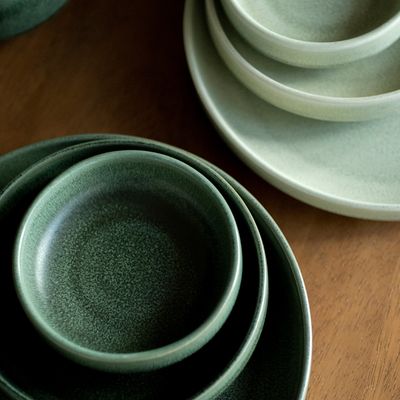 PLATE DARK GREEN 26CM, LOVERAMICS TAPAS