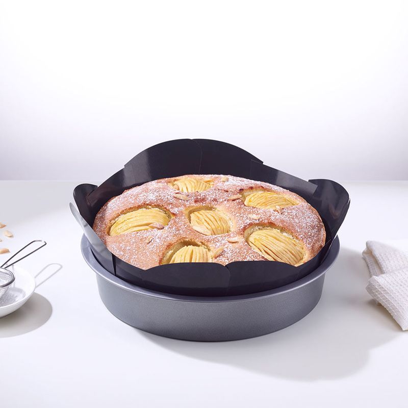 CAKE TIN LINER NONSTICK ROUND, NOSTIK