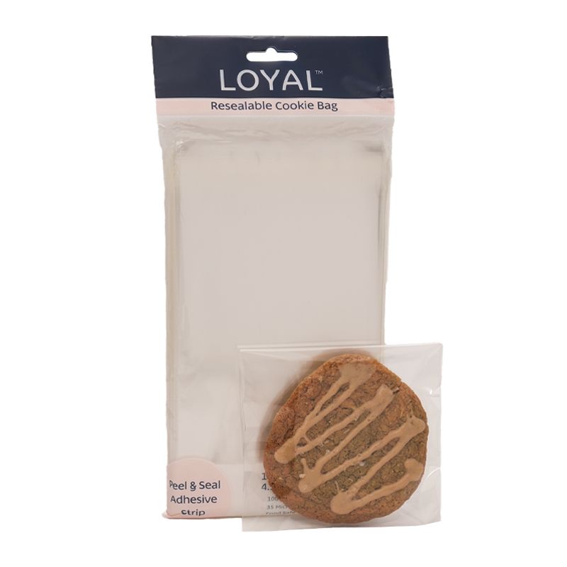 BAG COOKIE RESEALABLE PKT100, LOYAL