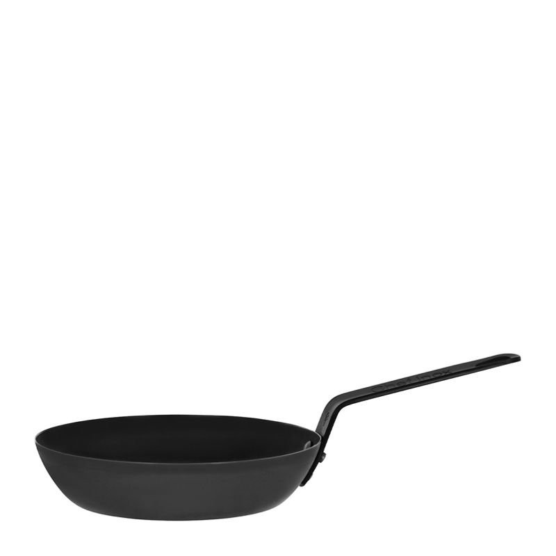 FRYPAN 200X45MM BLUE STEEL, CHEF INOX