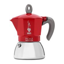 MOKA INDUCTION RED 2 CUPS