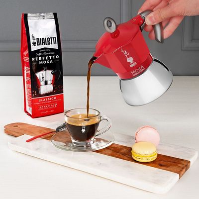 MOKA INDUCTION RED 2 CUPS Bialetti - TEA & COFFEE,CAFFETIERA'S - Chef's Hat