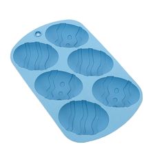 EGG MOULD 6 CUP SILICONE, SPRINKS