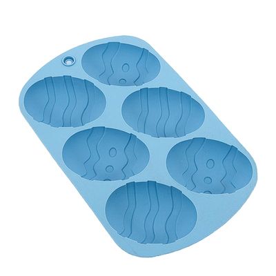 EGG MOULD 6 CUP SILICONE, SPRINKS