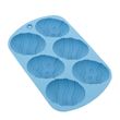 EGG MOULD 6CUP SILICONE, SPRINKS