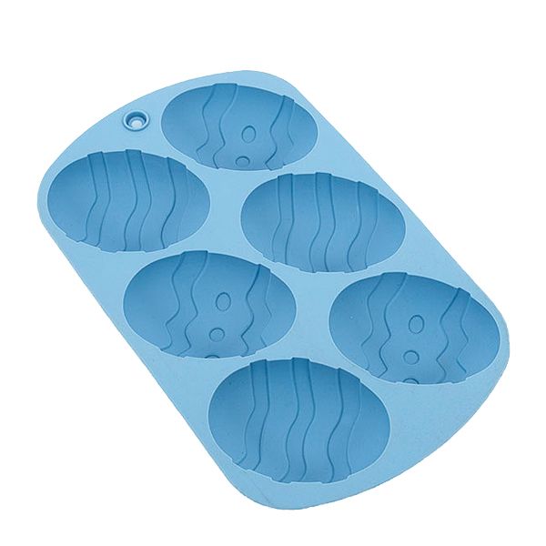 EGG MOULD 6CUP SILICONE, SPRINKS