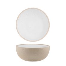 BOWL ROUND WHITE PEBBLE 120MM, TK SOHO