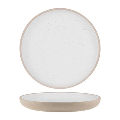 PLATE COUPE WHITE PEBBLE 235MM, TK SOHO