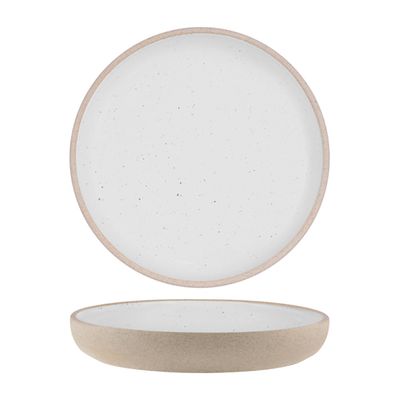 PLATE COUPE WHITE PEBBLE 175MM, TK SOHO