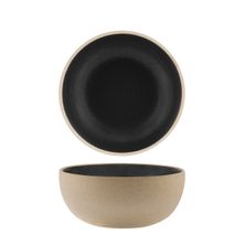 BOWL ROUND SPECKLE BLACK 120MM, TK SOHO