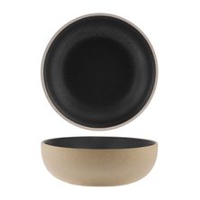 BOWL ROUND SPECKLE BLACK 170MM, TK SOHO