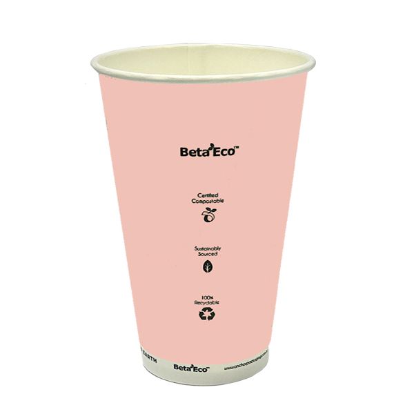 PAPER CUP PLA 650ML, BETAECO 50PCES