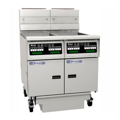 FRYER DBL BANK COMP CONTROL W/ FILTER