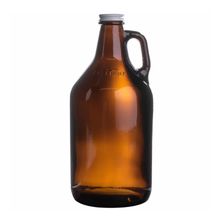 GROWLER AMBER W/LID 2LT