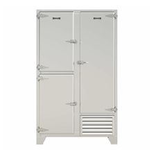 FRIDGE/FREEZER RETRO 3 DOOR, CYBERCHILL