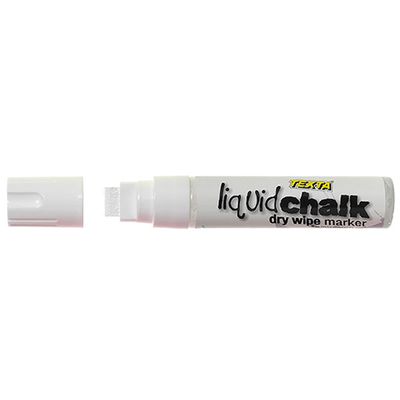 WHITE LQD CHALK MARKERS BULLET