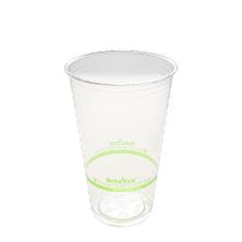 CUP CLEAR RPET W/M 425ML 50PCES BETAECO
