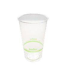 CUP CLEAR RPET W/M 425ML 50PCES BETAECO