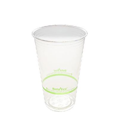 CUP CLEAR RPET W/M 425ML 50PCES BETAECO