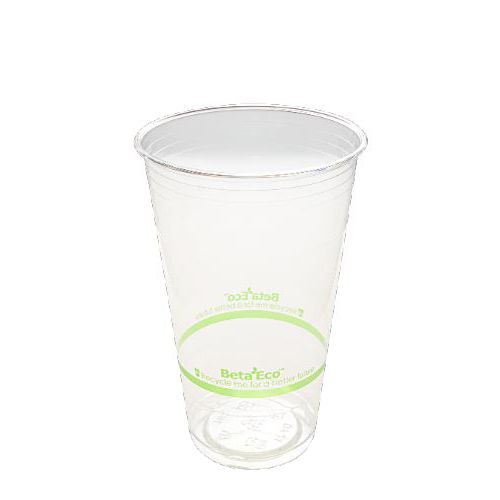 CUP CLEAR RPET W/M 425ML 50PCES BETAECO