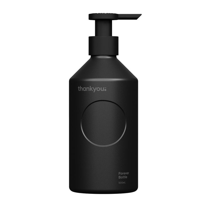 FOREVER BOTTLE BLACK ALUM 500ML