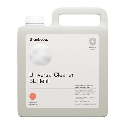 UNIVERSAL CLEANER GRAPEFRUIT 3LT REFILL