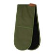 DOUBLE OVEN GLOVE OLIVE/BLACK, SELBY