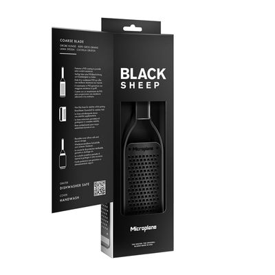 GRATER COARSE BLK S/S, M/PLANE BLK SHEEP