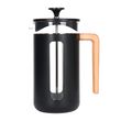 PLUNGER 8CUP/1LT BLK/WOOD, LA CAFETIERE