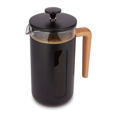 PLUNGER 8CUP/1LT BLK/WOOD, LA CAFETIERE