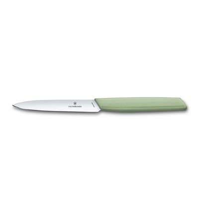 KNIFE PARING MOSS GRN 10CM STRAIGHT VICT