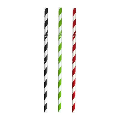 MIXED JUMBO PAPER STRAWS, BIOPACK