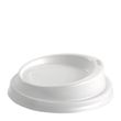 80MM PLASTIC WHITE LID, BIOPAK