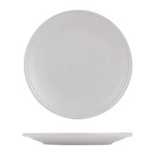 PLATE COUPE RIBBED PEARL 210MM, ZUMA