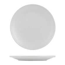 PLATE COUPE RIBBED PEARL 265MM, ZUMA