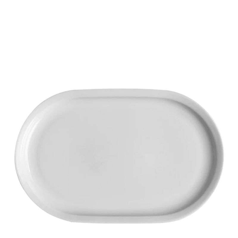 OVAL PLATE WHITE 31CM, LOVERAMICS ERGO