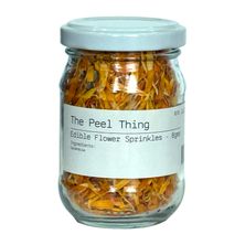 EDIBLE FLOWER SPRINKLES ORANGE CALENDULA