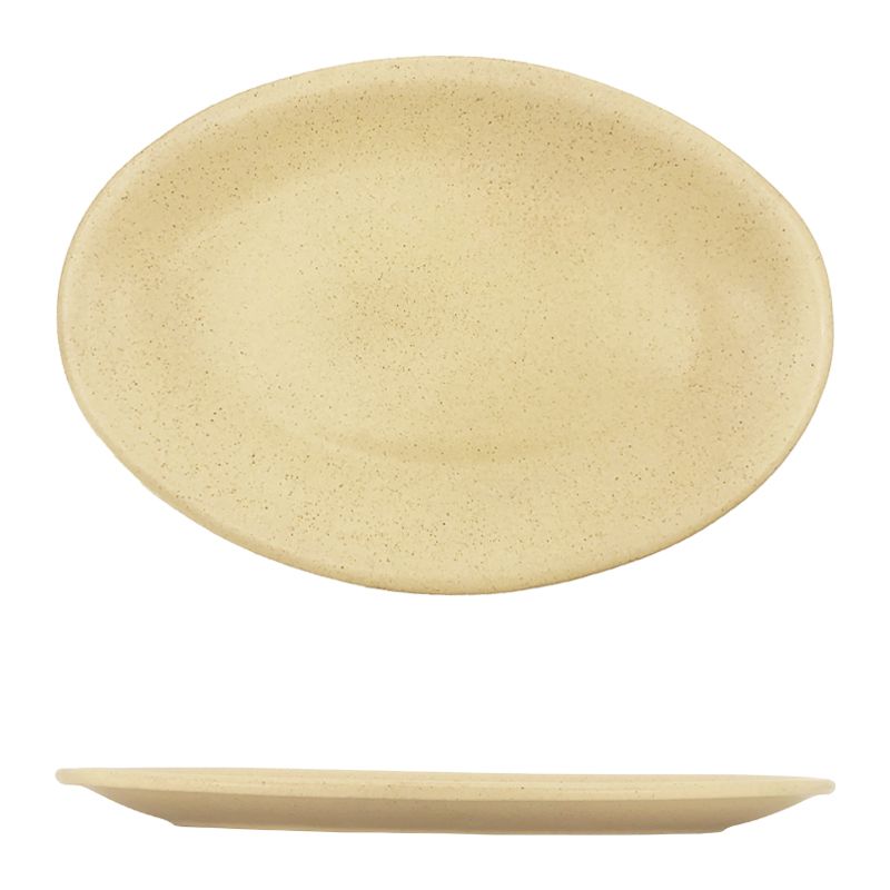 Shop PLATE OVAL SAND 32CM, ANFORA Chef’s Hat