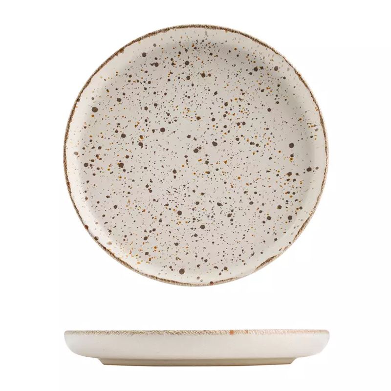 PLATE ROUND PEBBLE 220MM, ECLIPSE DUO