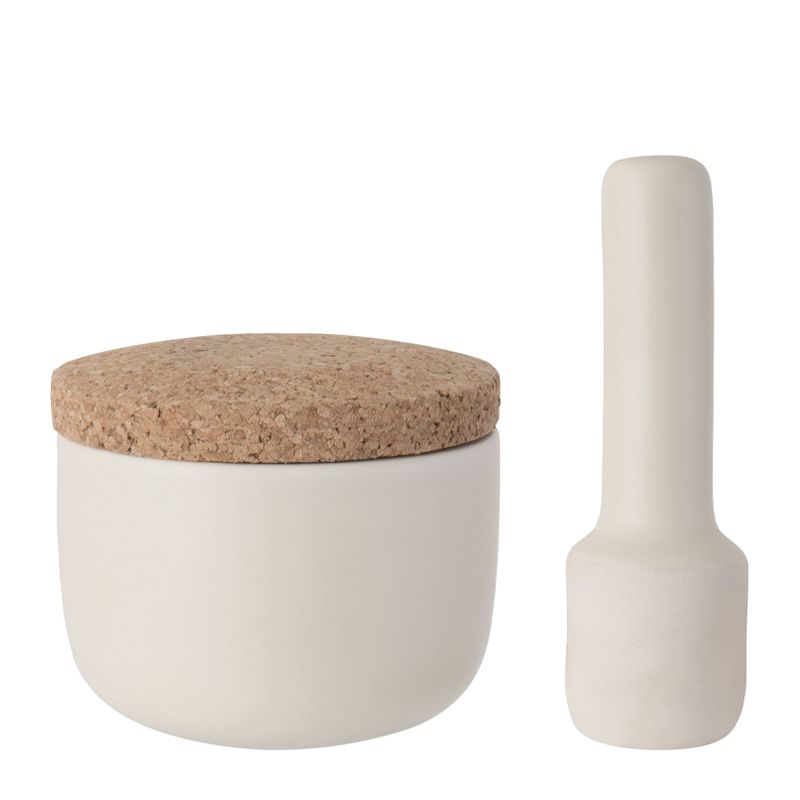 MORTAR & PESTLE W/ LID  SMALL, BERGHOFF