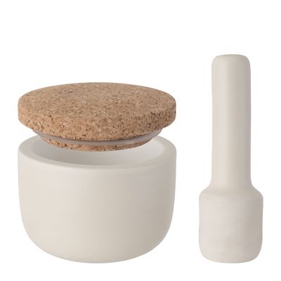 MORTAR & PESTLE W/ LID  SMALL, BERGHOFF