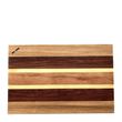 BOARD RECT 600X390X30MM 4 TIMBERS BIG CHOP