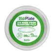 ROUND PLATE WHITE 9IN, BIOPAK