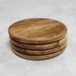 COASTERS ACACIA SET-4 9.5CM, G&T