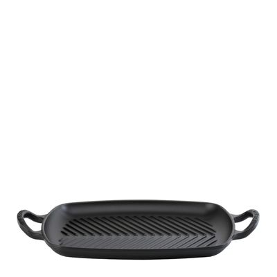 GRILL RECT S/BLACK 26X30CM, LE CREUSET