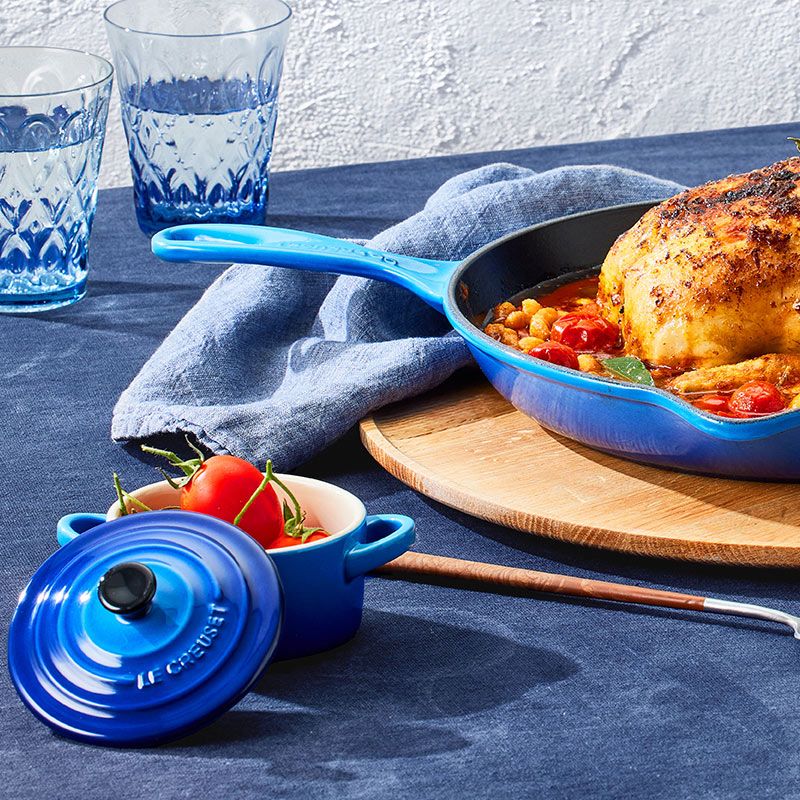 CASSEROLE MINI AZURE BLUE, LE CREUSET