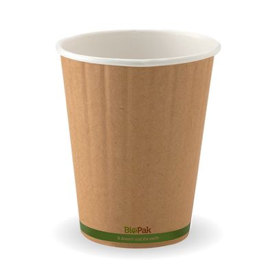 12OZ DOUBLE WALL CUP KRAFT, BIOPAK