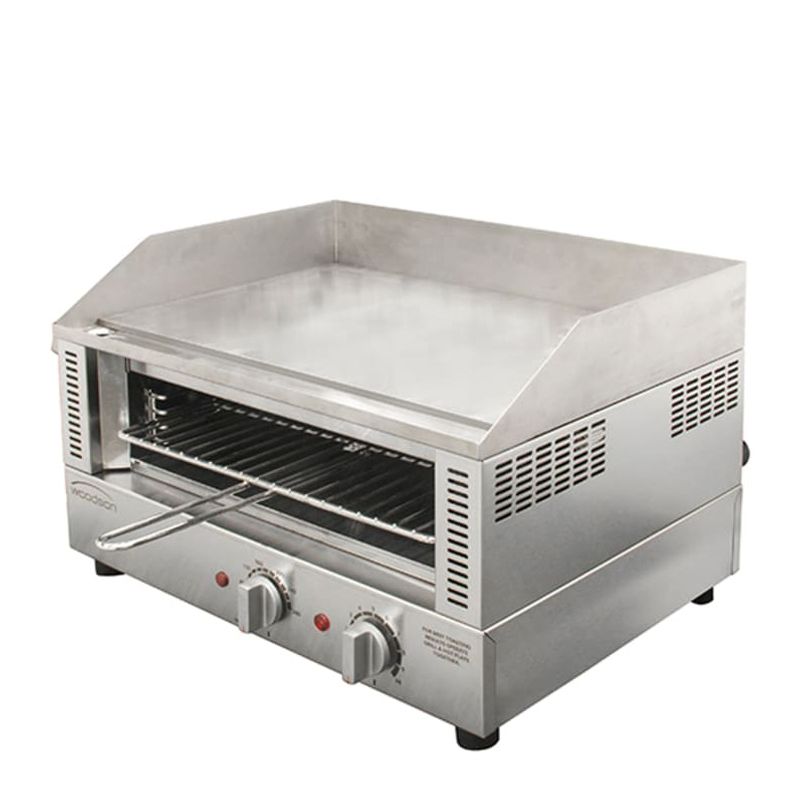 GRIDDLE TOASTER 6-SLICE 3.3KW, WOODSON