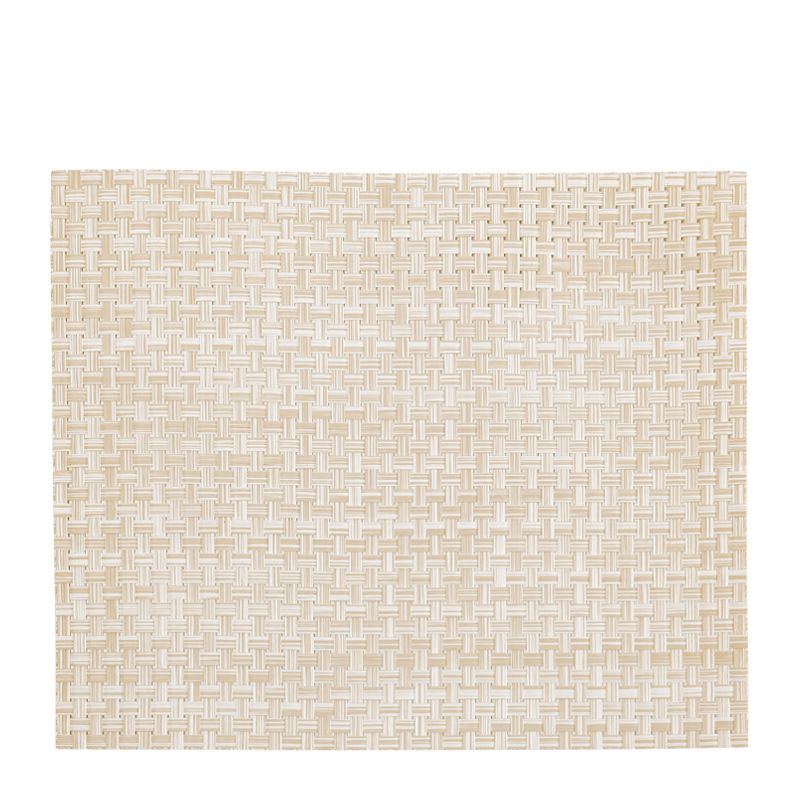 PLACEMATS TAN BASKETWEAVE, I/CHEF SINGLE